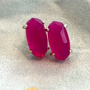 Kendra Scott Pink Stud Earrings